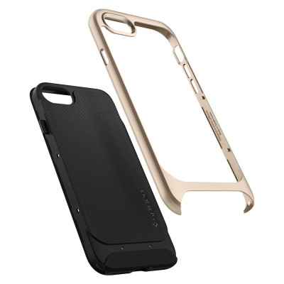 Spigen Θήκη Neo Hybrid Apple iPhone SE 2022 / 2020 / 8 / 7 - Champagne Gold (054CS22201)