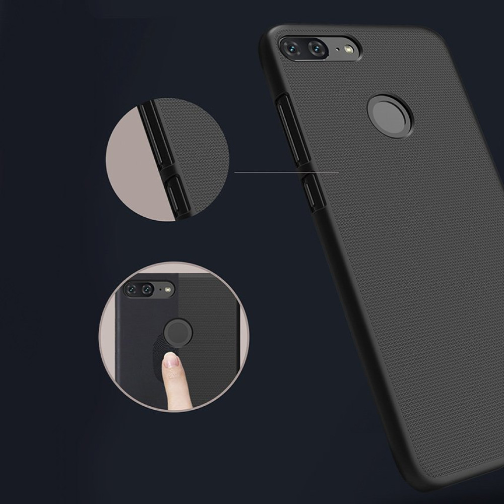 Nillkin Θήκη Super Frosted Honor 9 Lite - Black + Screen Protector (13475)