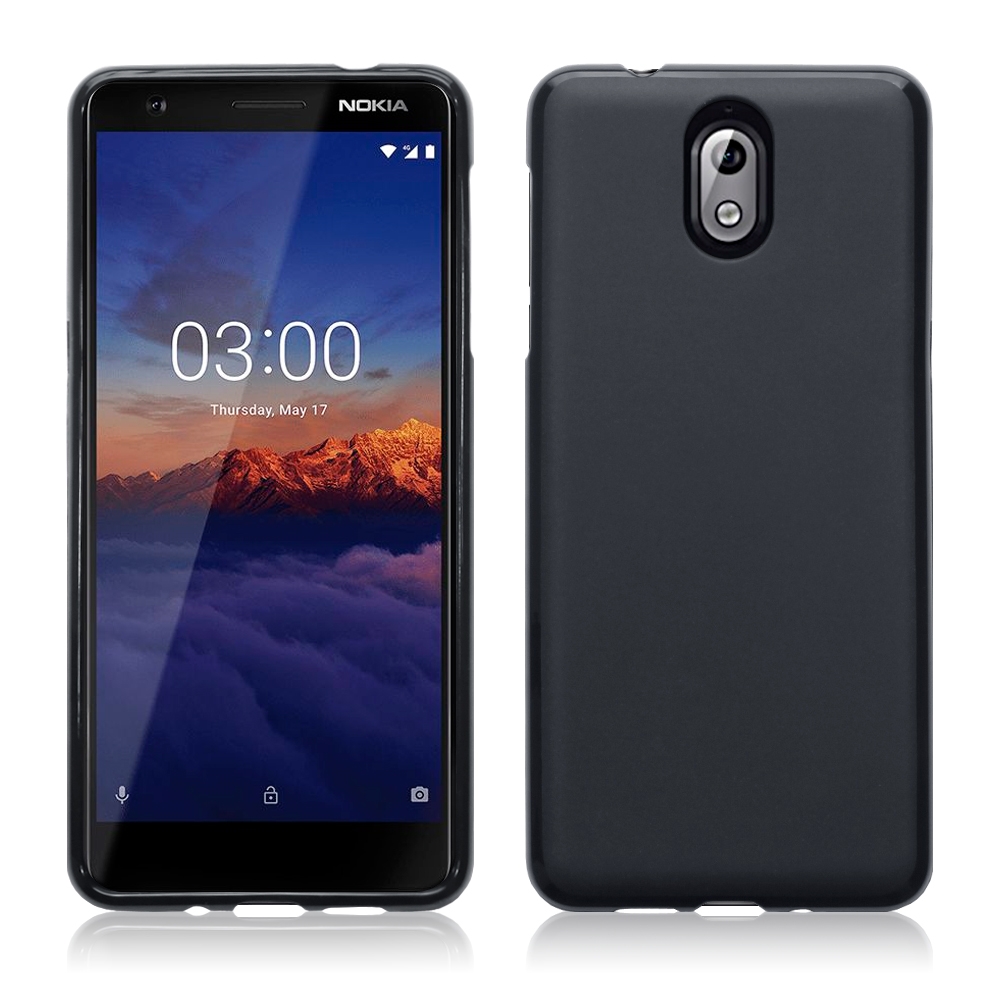 Terrapin Θήκη Σιλικόνης Nokia 3.1 - Black Matte (118-001-263)