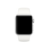 Ανταλλακτικό Λουράκι Σιλικόνης Apple Watch 1/2/3 (38mm) - White (13619) - OEM