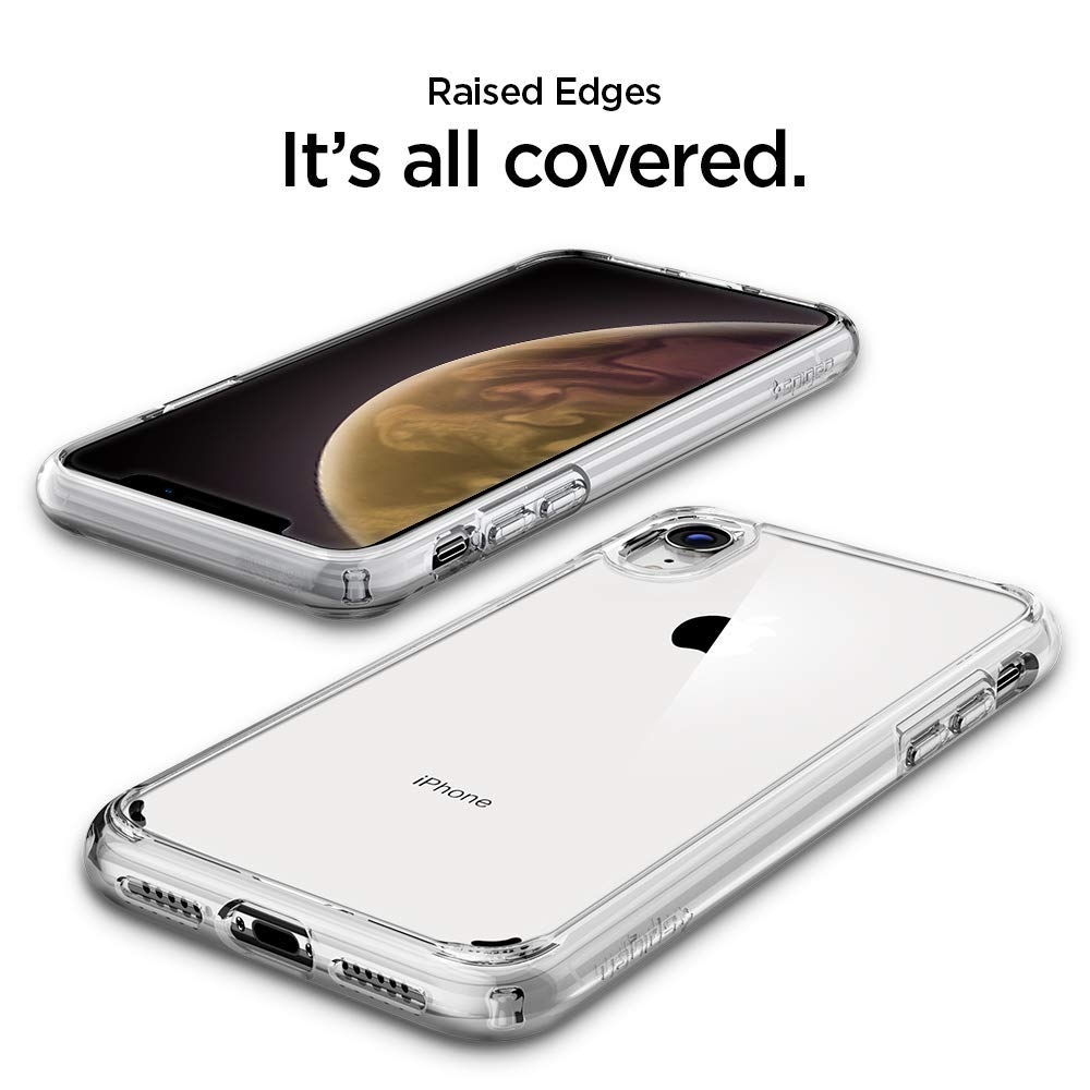 Spigen Ultra Hybrid Θήκη iPhone XR - Crystal Clear (064CS24873)