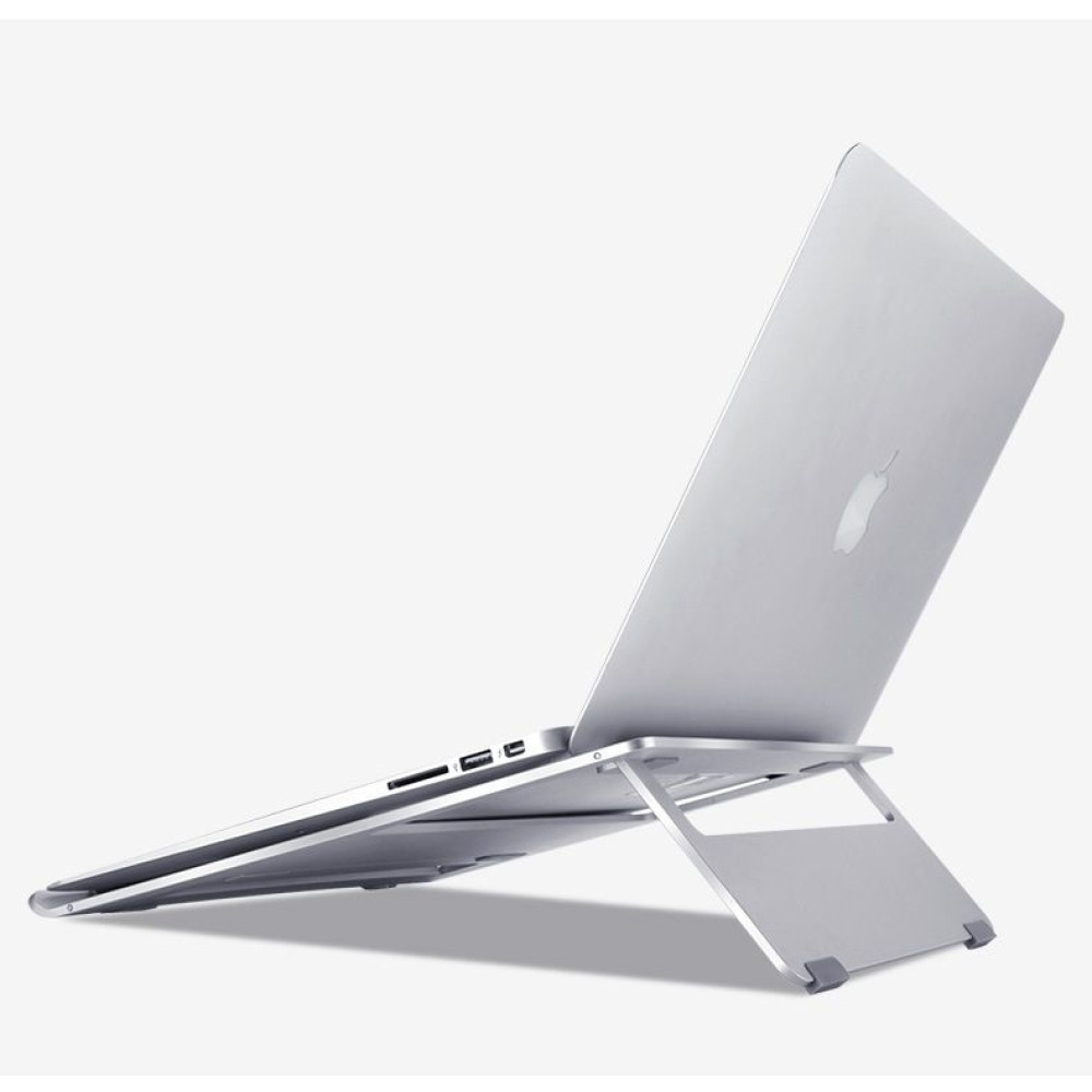 Seenda Aluminum Foldable Stand - Universal Βάση Αλουμινίου για Laptop / Macbook 10'' - 15'' ίντσες - Silver (14250)