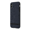 Incipio Esquire Series - Θήκη από Σιλικόνη & Ύφασμα για iPhone X / XS - Blue (IPH-1631-BLU)