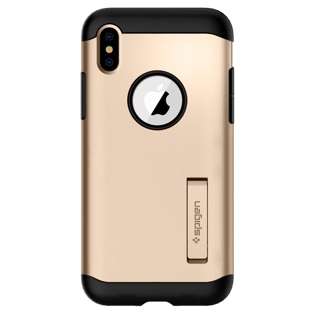 Spigen Θήκη Slim Armor iPhone XS Max - Champagne Gold (065CS25154)