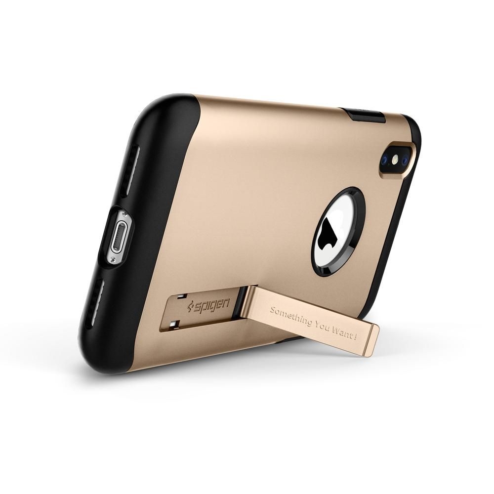 Spigen Θήκη Slim Armor iPhone XS Max - Champagne Gold (065CS25154)