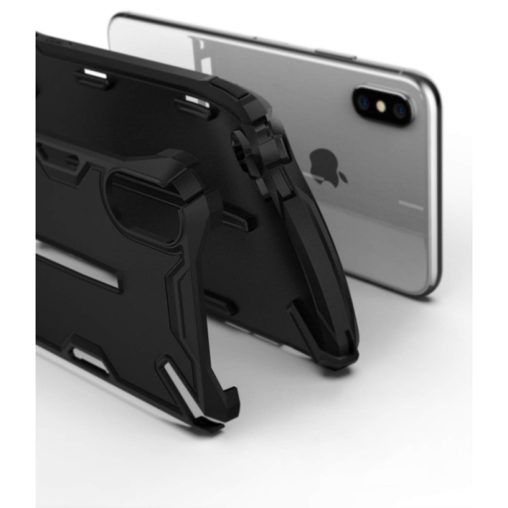 Ringke Dual X Θήκη iPhone XS Max - Black (14397)