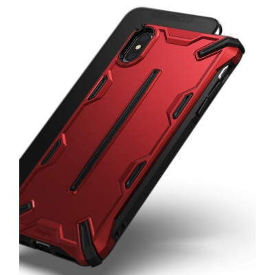 Ringke Dual X Θήκη iPhone XS Max - Iron Red (14399)