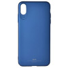 MSVII Super Slim Σκληρή Θήκη PC iPhone XS Max - Blue (F3-02)