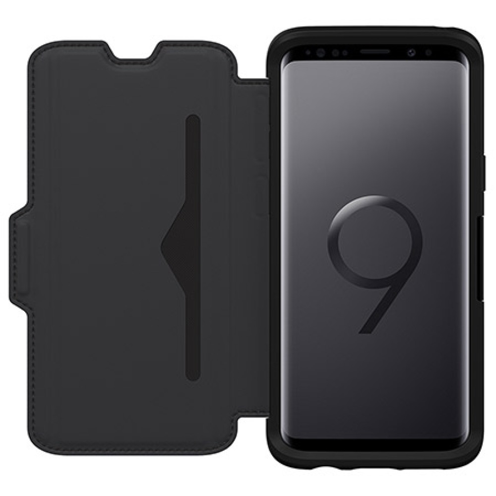 Otterbox Strada Series - Δερμάτινη Θήκη-Πορτοφόλι Samsung Galaxy S9 - Βlack (77-57919)
