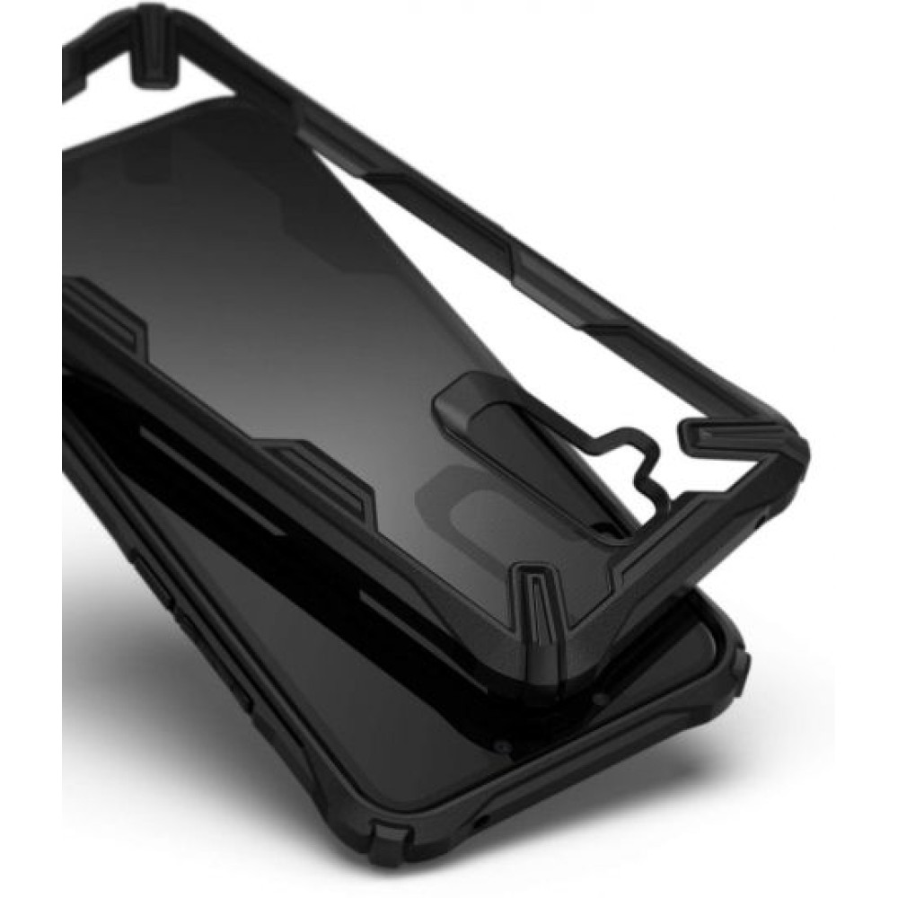 Ringke Fusion-X Θήκη Huawei Mate 20 Lite με TPU Bumper - Black (14635)