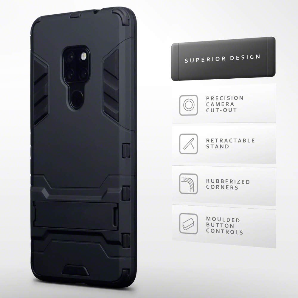 Terrapin Ανθεκτική Dual Layer Θήκη Huawei Mate 20 - Black (131-083-093)