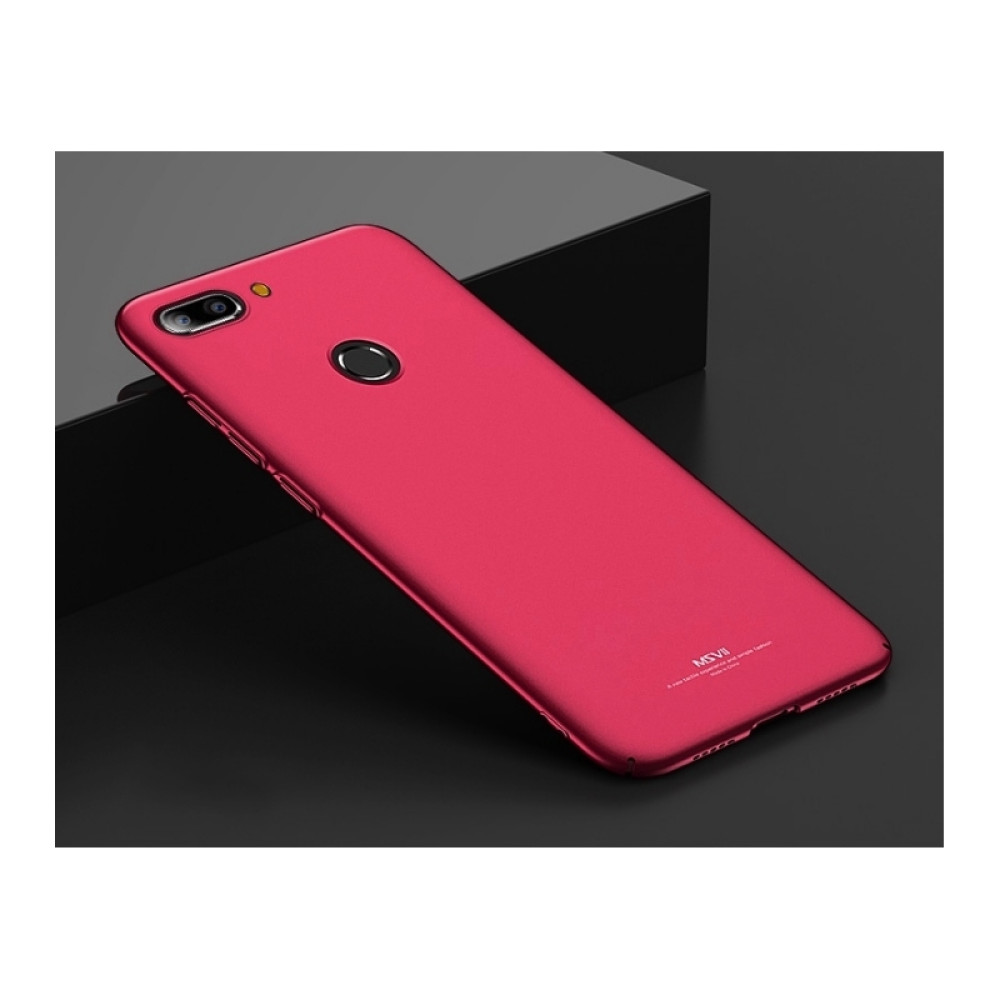 MSVII Super Slim Σκληρή Θήκη PC Xiaomi Mi 8 Lite - Red (AD3-01)