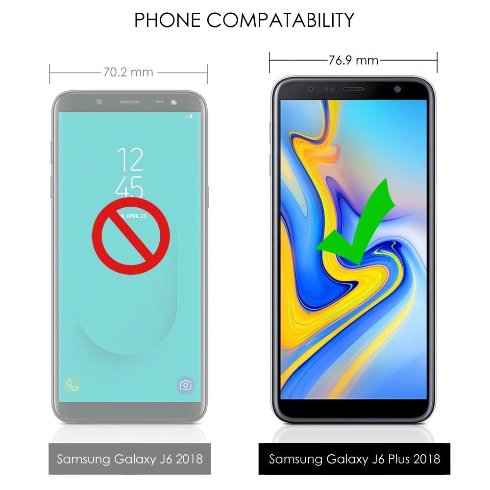 Terrapin Ανθεκτική Θήκη Double Layer Impact Samsung Galaxy J6 Plus 2018 - Grey (131-002-134)