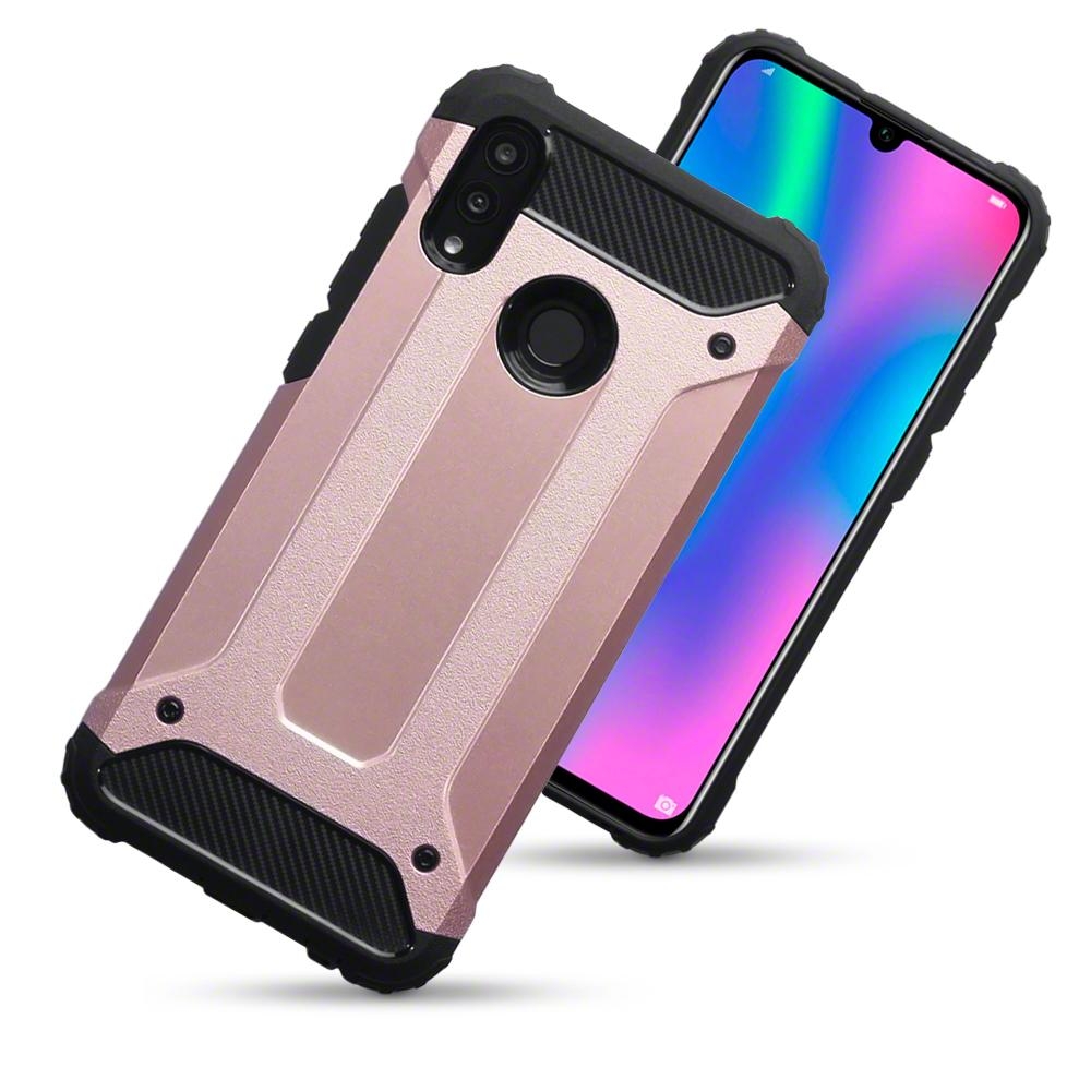 Terrapin Ανθεκτική Θήκη Double Layer Impact Huawei P Smart 2019 - Rose Gold (131-083-103)