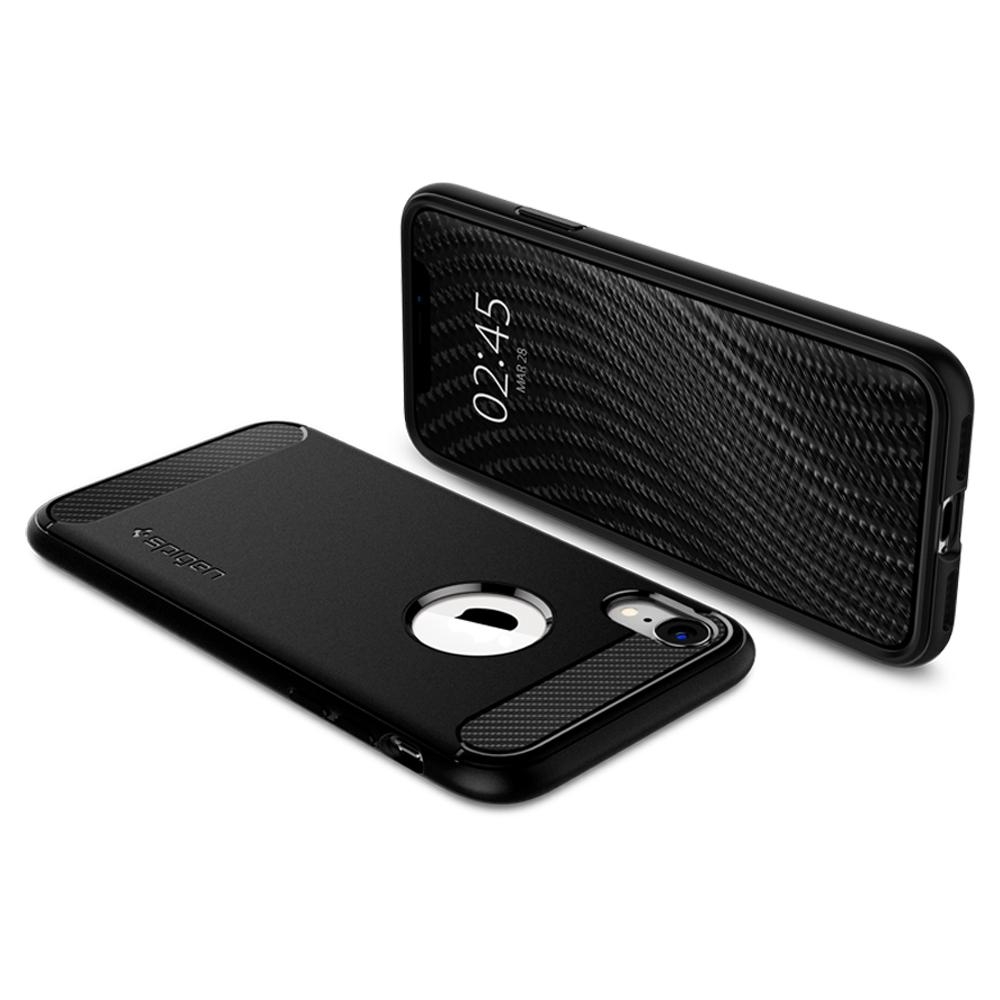 Spigen Θήκη Rugged Armor iPhone XR- Black (064CS24871)