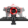Baseus Osculum Type Gravity Car Mount - Βάση Στήριξης Αυτοκινήτου - Black / Red (SUYL-XP09)