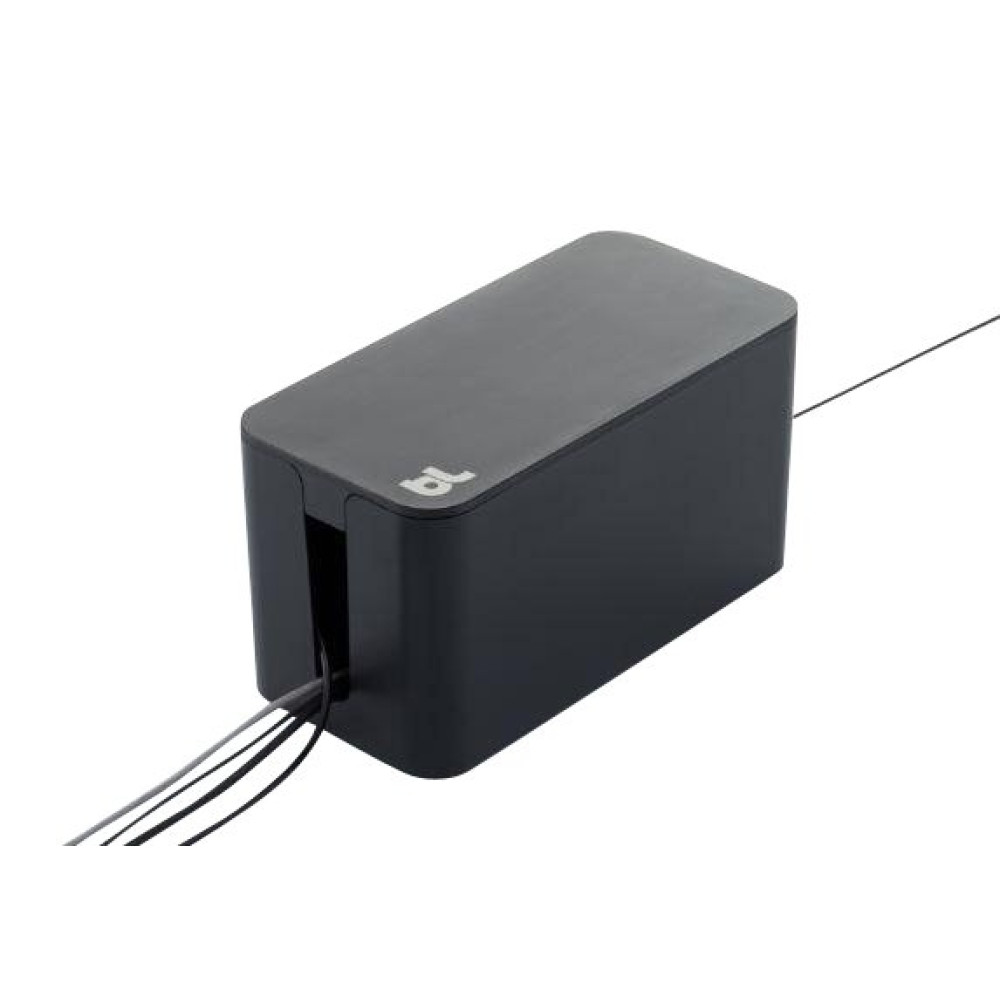 CableBox Mini- Κουτί Τακτοποίησης Καλωδίων - Black (CBM-BL)