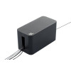 CableBox Mini- Κουτί Τακτοποίησης Καλωδίων - Black (CBM-BL)