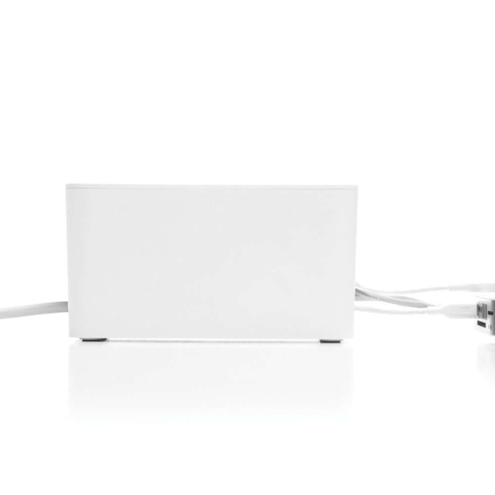 CableBox Mini- Κουτί Τακτοποίησης Καλωδίων - White (CBM-WH)
