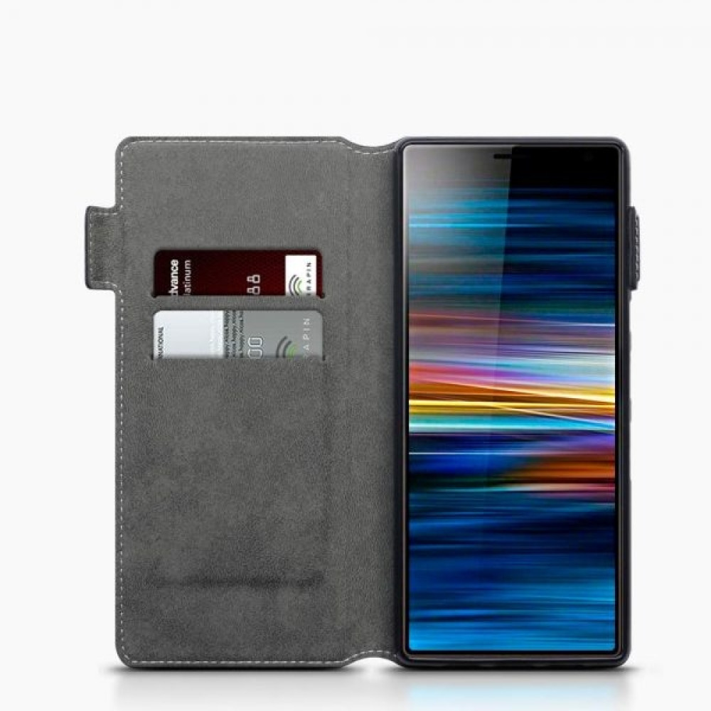Terrapin Θήκη Πορτοφόλι Sony Xperia 10 Plus - Black (117-005-651)