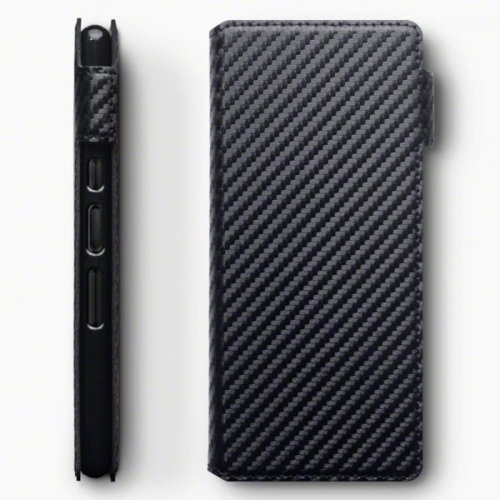 Terrapin Θήκη - Πορτοφόλι Sony Xperia 10 - Carbon Fibre Black (117-005-649)