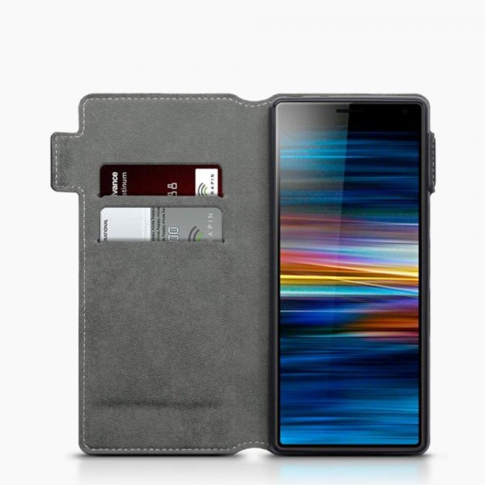 Terrapin Θήκη Πορτοφόλι Sony Xperia 10 - Black (117-005-645)