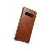 iCarer Vintage Series Side-Open Δερμάτινη Θήκη Samsung Galaxy S10 Plus - Brown (RS992005-BN)