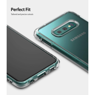 Ringke Fusion Θήκη με TPU Bumper Samsung Galaxy S10e - Clear (45597)