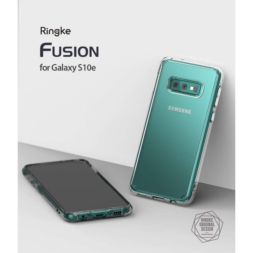 Ringke Fusion Θήκη με TPU Bumper Samsung Galaxy S10e - Clear (45597)