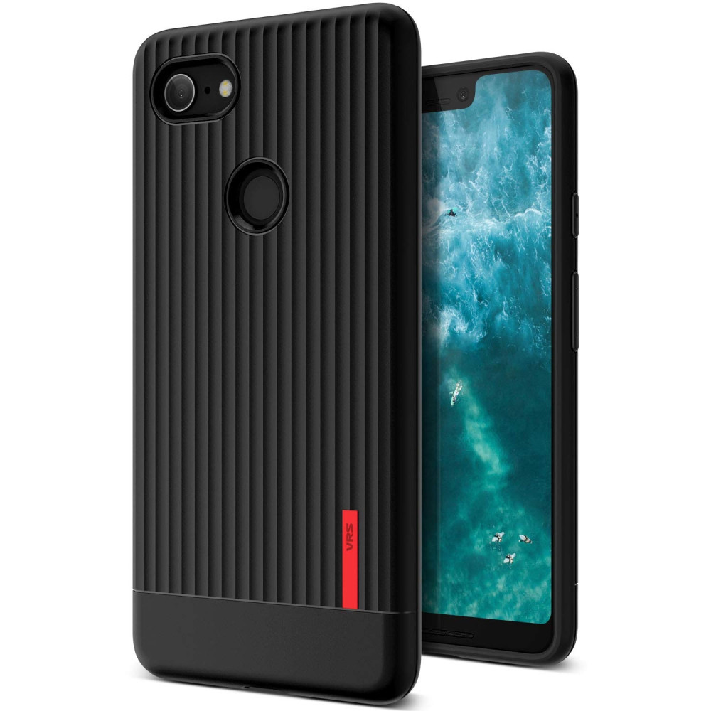 VRS Design Θήκη Single Fit Label Google Pixel 3 XL - Black (VRS-PX3XL-SFL-BLK)