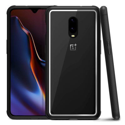 VRS Design Crystal Chrome OnePLus 6T - Black (VRS-OP6T-CRC-BLK)