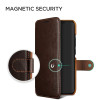 VRS Design Dandy Layered Θήκη - Πορτοφόλι Huawei Mate 20 Pro - Dark Brown (46259)