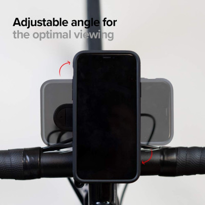Spigen Gearlock Out-Front Bike Mount MF100 - Βάση Ποδηλάτου - Black & Αντάπτορας (000MP25056)