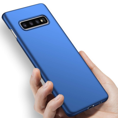 MSVII Super Slim Σκληρή Θήκη PC Samsung Galaxy S10 - Blue (A01-02)