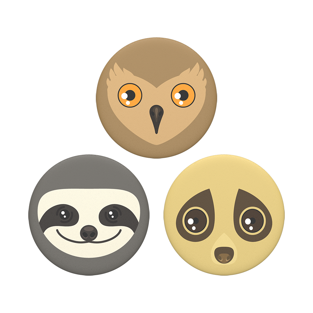 PopSocket Popminis Creature Comfort - Black - 3 Τεμάχια (800908)