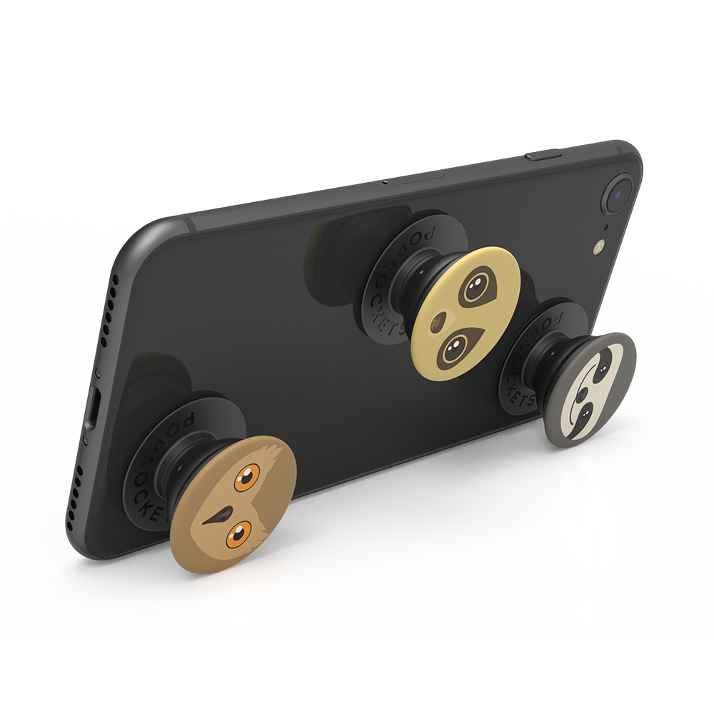 PopSocket Popminis Creature Comfort - Black - 3 Τεμάχια (800908)