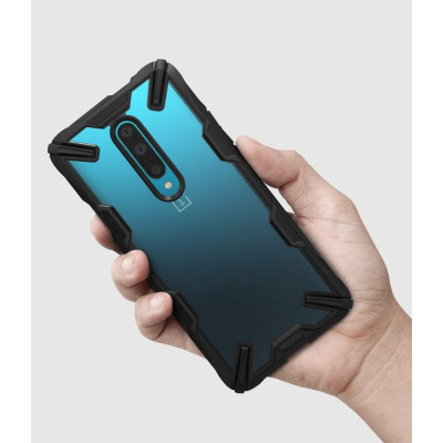 Ringke Fusion-X Θήκη OnePlus 7 Pro - Black (48650)