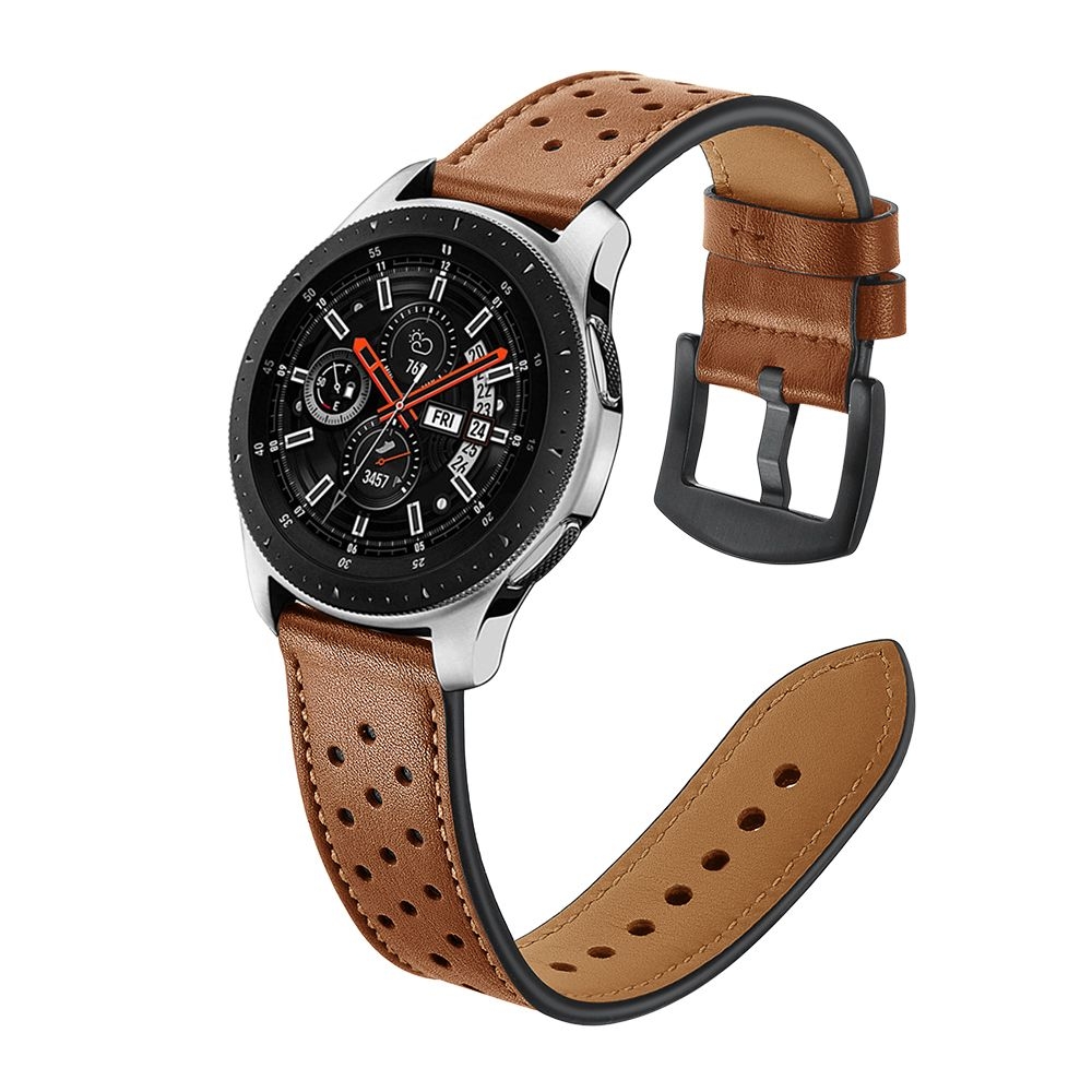 Ανταλλακτικό Δερμάτινο Λουράκι (22mm) Samsung Galaxy Watch 46mm - Brown (49094) - OEM