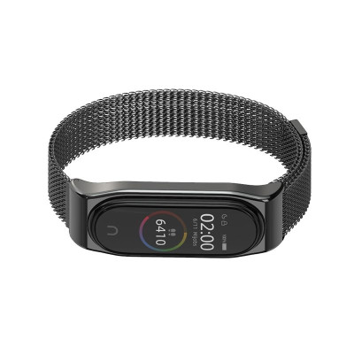Ανταλλακτικό Λουράκι Milaneseband Xiaomi Mi Band 4/3 - Black (50256) - OEM