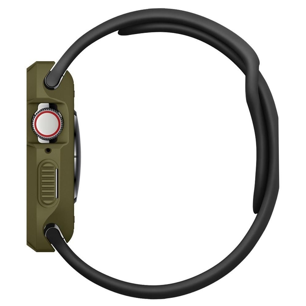 Spigen Θήκη Rugged Armor Apple Watch Series SE/8/7/6/5/4 (45/44mm) - Olive Green (062CS26015)