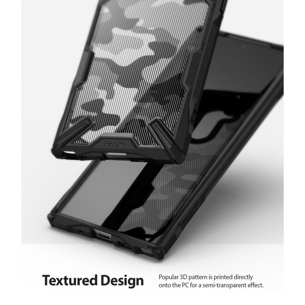 Ringke Fusion-X Θήκη Samsung Galaxy Note 10 - Camo Black (51543)