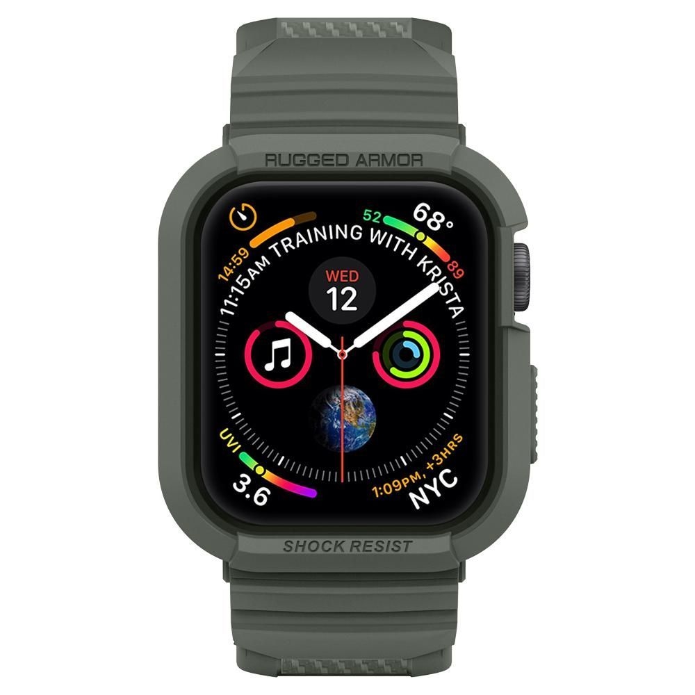 Spigen Θήκη Rugged Armor Pro Apple Watch Series SE/9/8/7/6/5/4 (45/44mm) - Military Green (062CS26016)