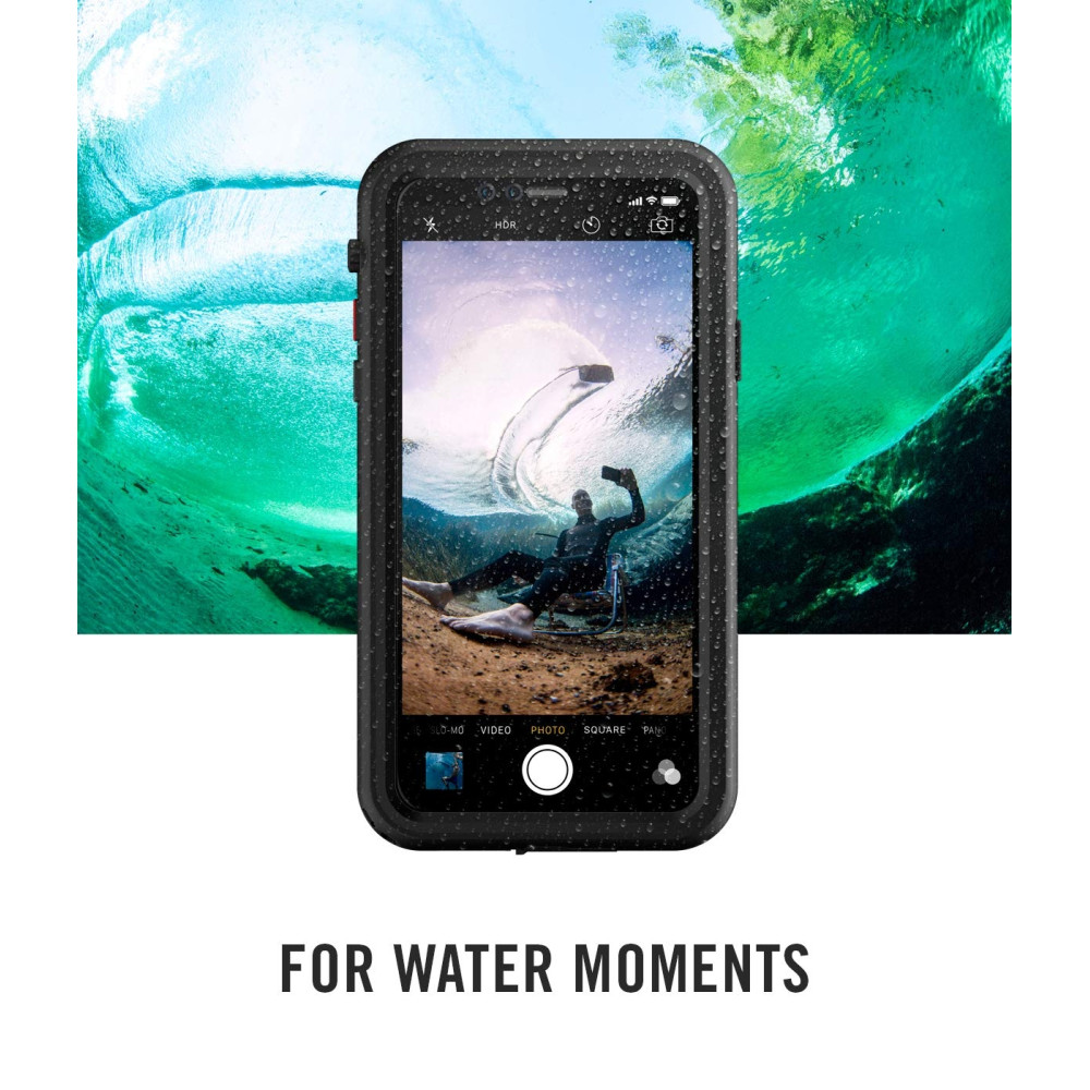 Hitcase Splash Αδιάβροχη Ανθεκτική Θήκη iPhone XS Max - Black (HC81400)