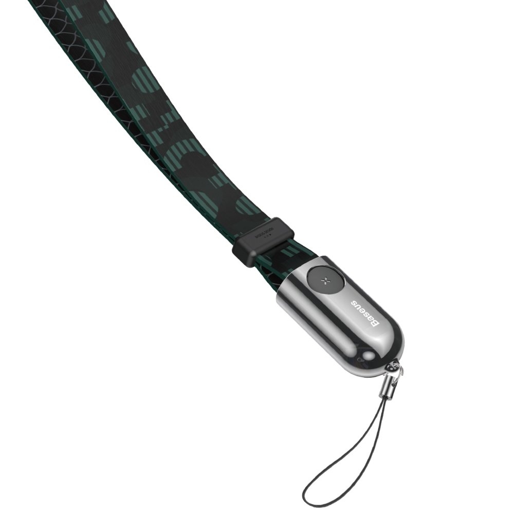 Baseus Gold Collar Series Data Καλώδιο USB - 35cm - 2.4A - Pop Black (CALJL-AP1)