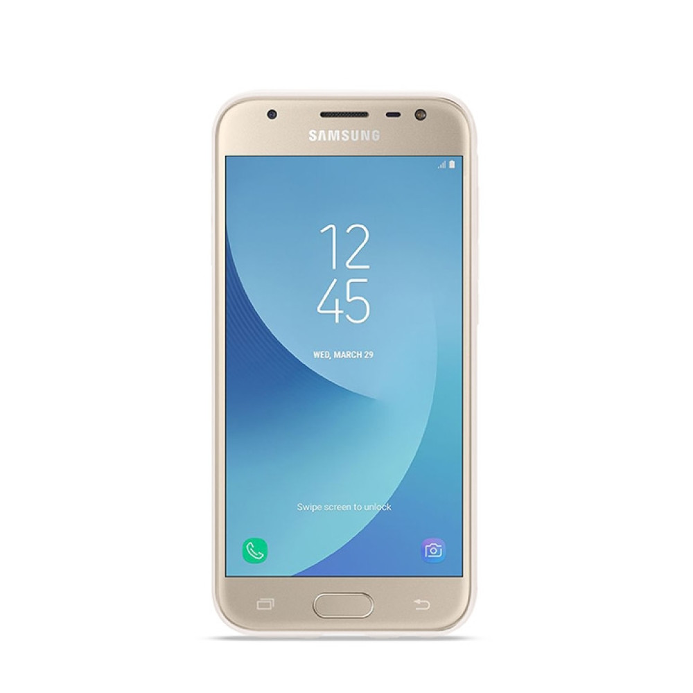 Puro Ultra Slim Θήκη Σιλικόνης Samsung Galaxy J3 2017 - Transparent (SGGJ31703NUDE-TR)