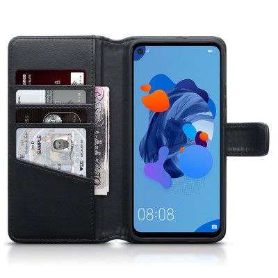 Terrapin Δερμάτινη Θήκη - Πορτοφόλι Huawei Mate 30 Lite - Black (117-083-238)