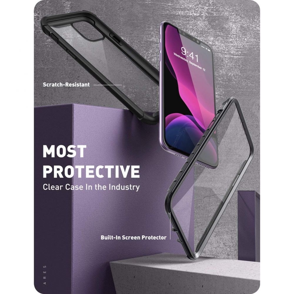 Supcase i-Blason Ανθεκτική Θήκη iPhone 11 - Black (KD191031)