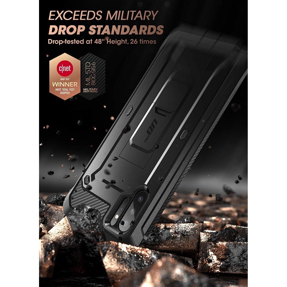 Supcase Ανθεκτική Θήκη Unicorn Beetle Pro Samsung Galaxy Note 10 Plus - Black (SUP-Galaxy-Note10Plus-UBPro-Black)