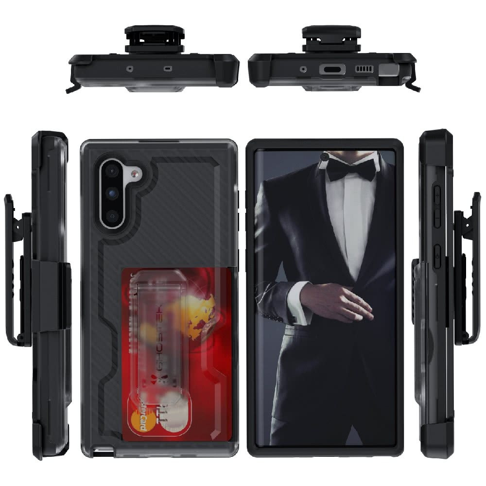 Ghostek Iron Armor 3 - Ανθεκτική Θήκη Samsung Galaxy Note 10 - Black (GHOCAS2300)