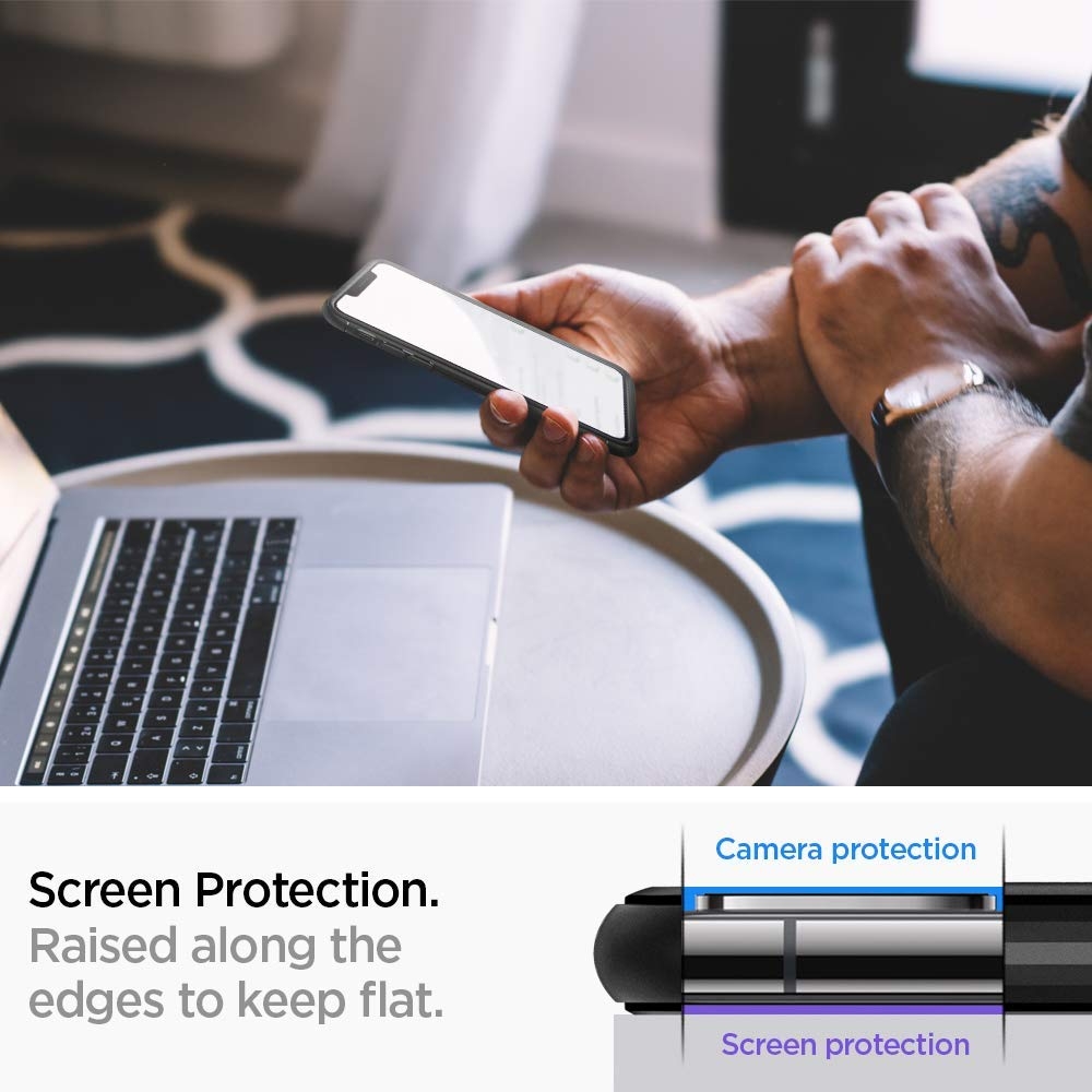 Spigen Θήκη Rugged Armor iPhone 11 - Black (076CS27183)